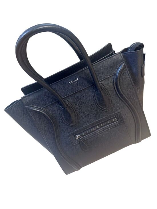 Celine Handbags - Celine Luggage Tote In Grained Leather EUC Made In Italy